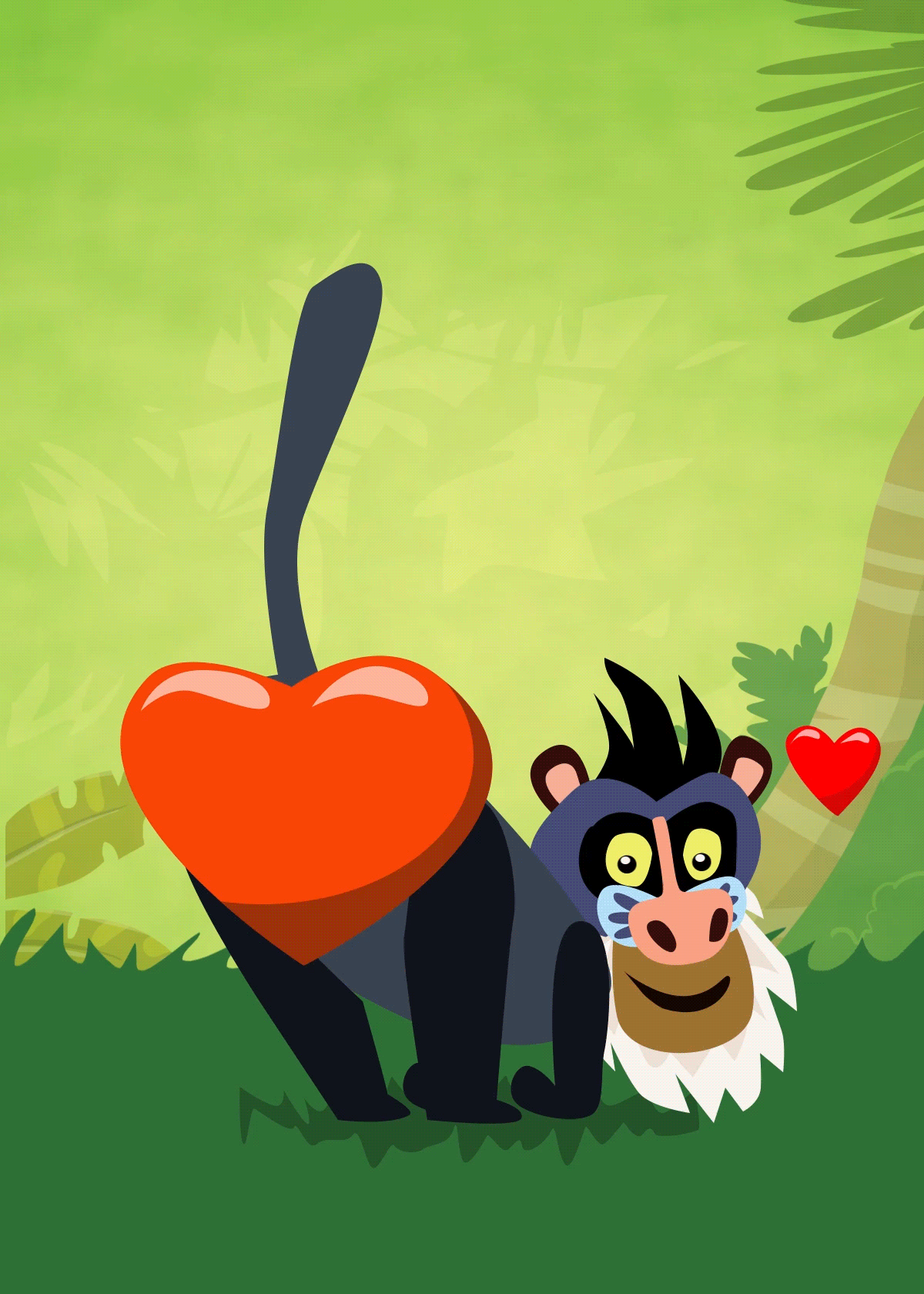 Baboon Heart Bottom