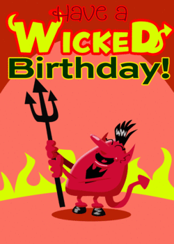 Have a WICKED Birthday!